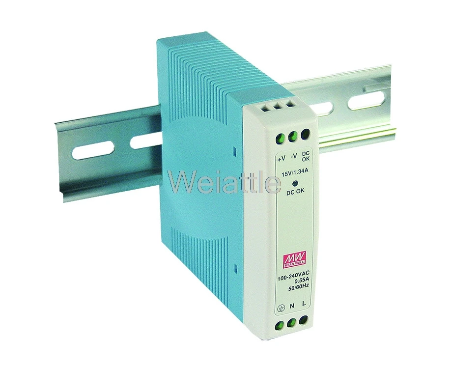 

MEAN WELL original MDR-10-5 5V 2A meanwell MDR-10 5V 10W Single Output Industrial DIN Rail Power Supply