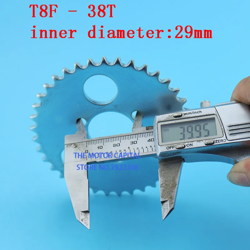 T8F 38 т зуб 29 мм Задняя цепная Звездочка для 2 такта 43cc 49cc Minimoto мопед скутеры мини ATV Quad