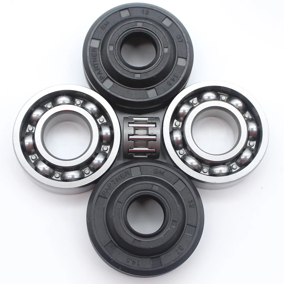 

New Crank Bearing Oil Seal Kit Fit PARTNER 420 390 371 370 351 350 Chainsaw Saws Replacement Parts