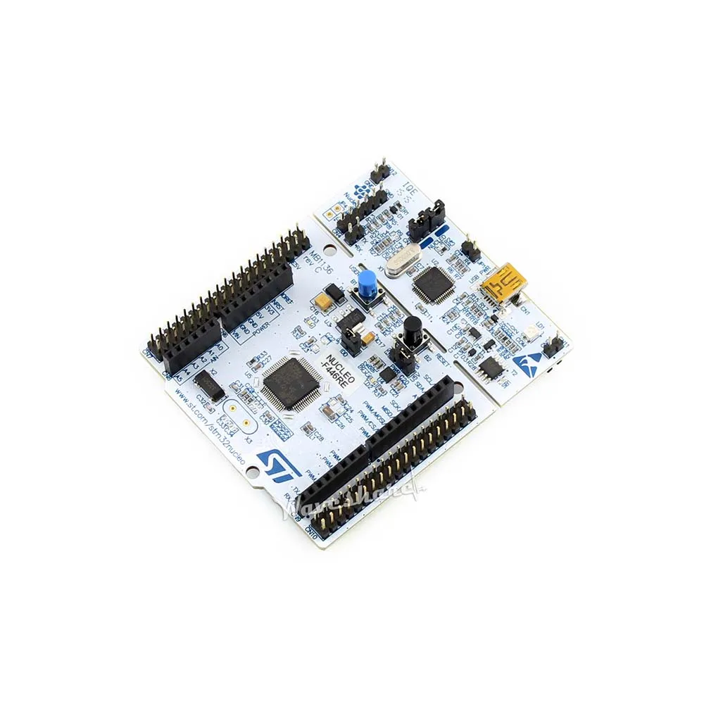 ST NUCLEO-F446RE STM32 Nucleo макетная плата с MCU STM32F446RET6, для серии F4, встроенное программное обеспечение LQFP64 посылка