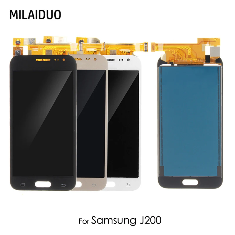 

LCD Display For Samsung Galaxy J2 2015 J200 J200F J200H SM-J200FN Touch Screen Digitizer Assembly Adjustable Brightness