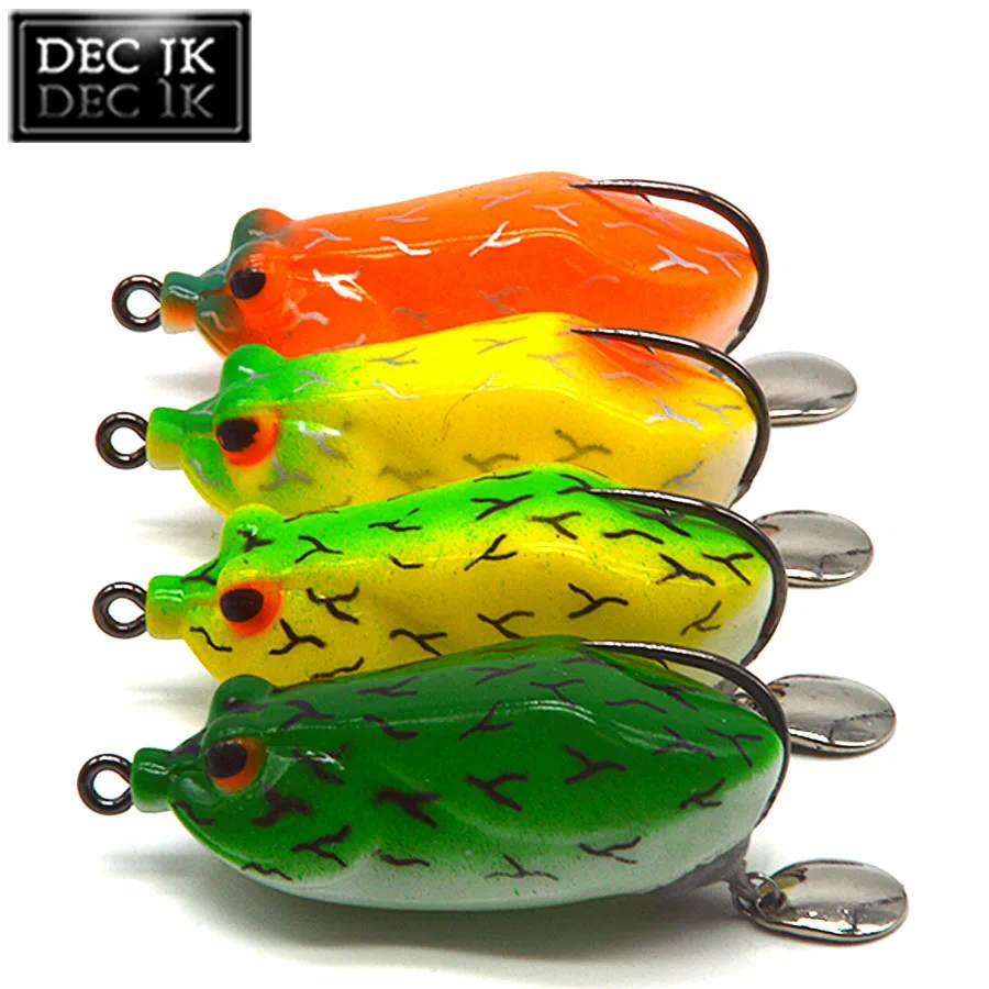 Topwater Artificial Lures For Fishing Peche Carp Trout In River Soft Snakehead Hollow Frog Lure Swimbait 15g Fake Fishing Baits (9)