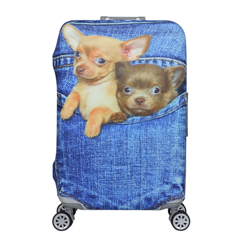 

Brand Dog Cat Travel Luggage Cover Dustproof Suitcase Protective Cover Fit For 18-32 Inch Luggage,Trolley.Free Shipping