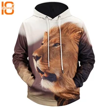 TENNEIGHT Sports sweatshirts men hooded long-sleeved Printed 3D couple clothing Male/women shirt hooded sweatshirts