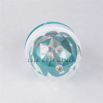 

1X 6X 10X Led RGB Mini Stage Light E27 Magic Crystal Ball Lamp 6W Laser Light 220V 110V Christmas Dance Party Lantern Projector