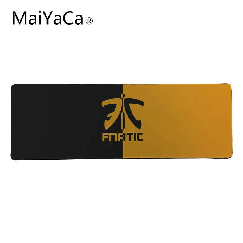Maiyaca Лидер продаж Fnatic большой коврик для мыши ПК компьютерный коврик большой коврик для мыши клавиатуры коврик