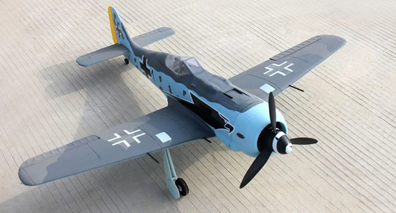 Dynam 1270 мм Focke-Wulf FW-190 RC RTF пропеллер самолет с мотором ESC сервоприводы батареи TH03675