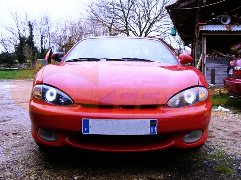 cob led angel eyes Hyundai Tiburon Coupe RD1 J2 F2(2)