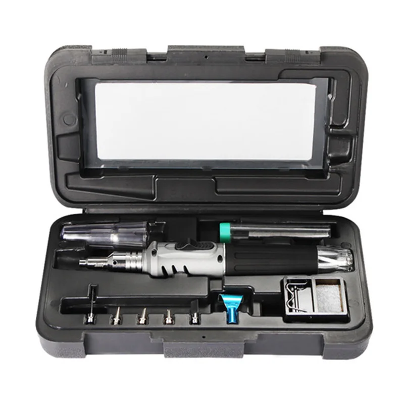 

New 10 in 1 Set Gas Soldering Iron Set Portable Welding Tools Accessories Kit