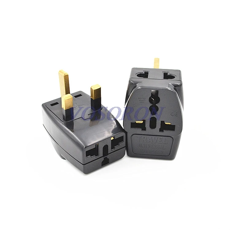 

2016 NEW promotions Universal 3 in 1 Plug United Kingdom UK plug adapter TYPE G HONGKONG Grounded Adaptor Plug Adapter Type G