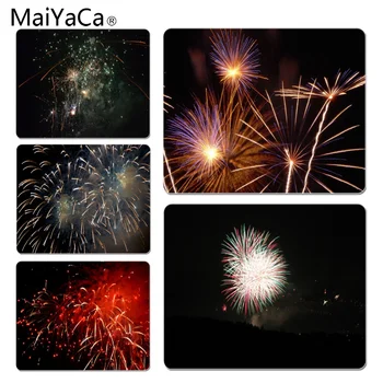 

MaiYaCa Fireworks Blooming in the Night Sky High Speed New Mousepad Size for 25X29cm Gaming Mousepads