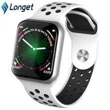 Longet F8 Fitness Watch Blood Pressure Color Screen Smart Watch Heart Rate Sleep Monitor Smart Band Waterproof for iOS Android