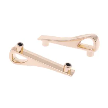 

2pcs Side Clip Lug Buckle Ear Hardware Accessories For WoMan Handbag Shoulder Bag Sewing Bags