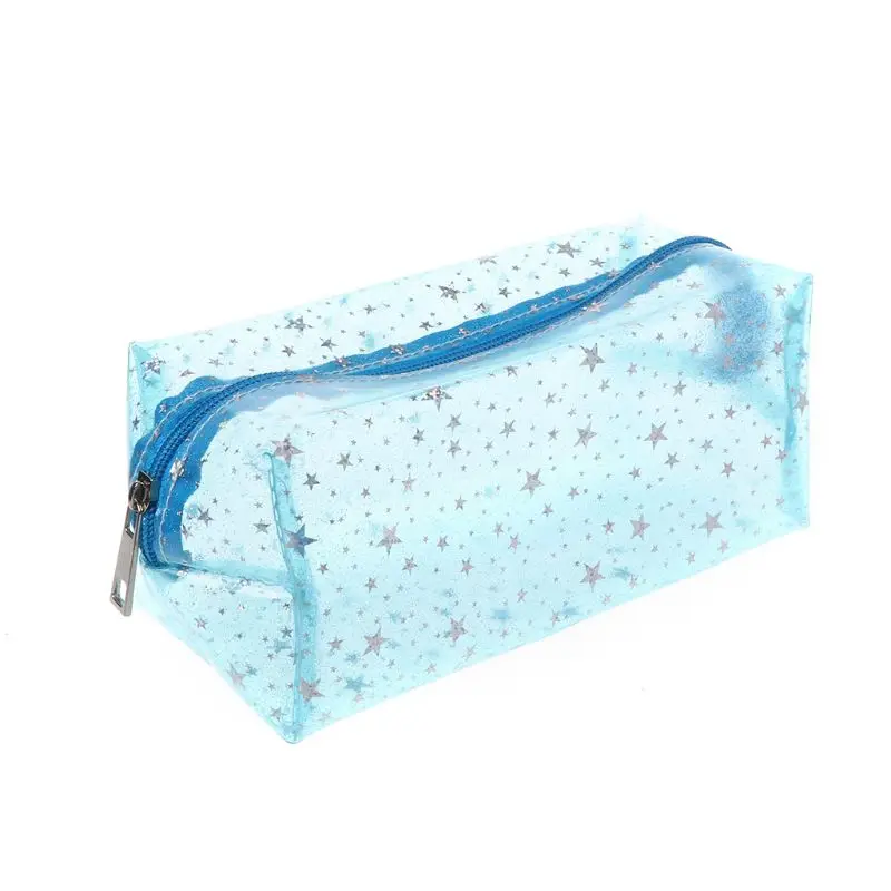 Дорожный прозрачный косметический пакет для женщин ПВХ маленькие косметички мешок для мытья ящик-органайзер для хранения туалетных принадлежностей - Цвет: A