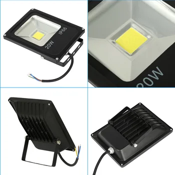 

10W 20W Led Flood Light Aluminum IP65 Waterproof Floodlight LED Projector LED Spotlight Outdoor Lighting For Garden SDF-SHIP