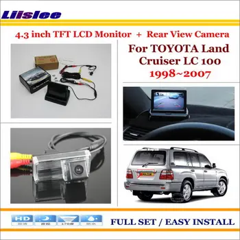 

Liislee For TOYOTA Land Cruiser LC 100 LC100 1998~2007 - Car Rear Camera + 4.3" TFT LCD Monitor = 2 in 1 Back Up Parking System