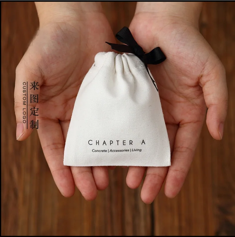 Goedkoop Sieraden Katoen Lint Gift Bag 8X10 Cm (3 \