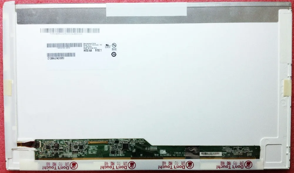 

B156XW02 V0 V.0 V2 V.2 LED LCD Screen Matrix for Laptop 15.6" HD 1366X768 40Pin Panel Monitor Glossy Replacement