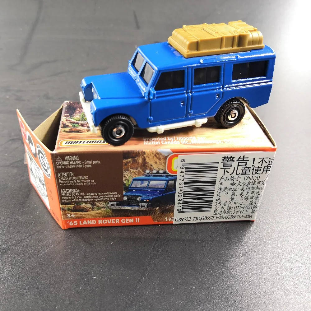 Спичечная коробка автомобиль 1: 64 спортивный автомобиль 65 LAMD ROVER GEM II металлический материал кузов гоночный автомобиль коллекция сплав автомобиль подарок