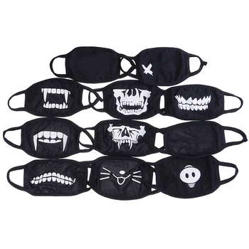 

1/5PCS 10 Styles Anti Dust Mask Kpop Cotton Mouth Mask Cute Anime Mouth Muffle Face Mask Emotiction Masque Cartoon Masks 1PC