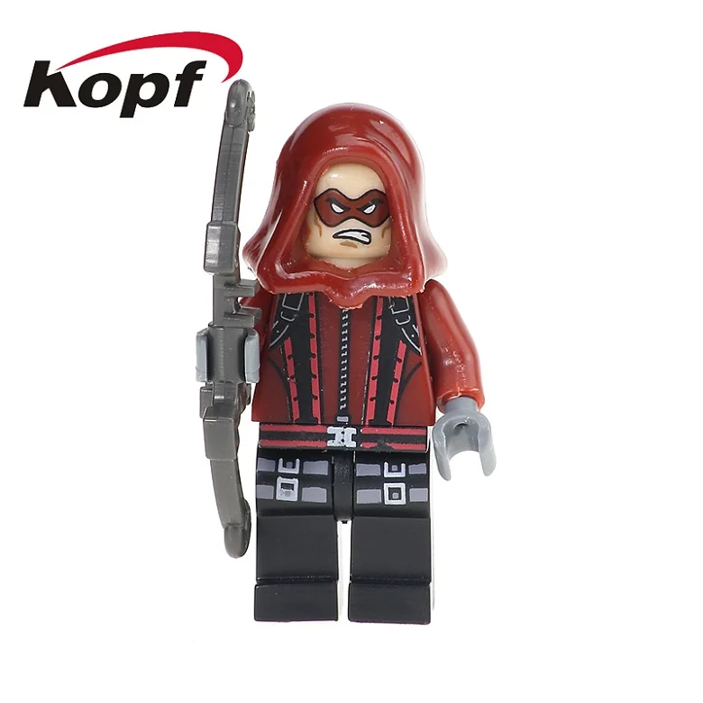 

20Pcs Super Heroes Red Arrow Robin Shazam Dick Grayson Peggy Carter Bricks Action Figures Building Blocks Kids Gift Toys KL042