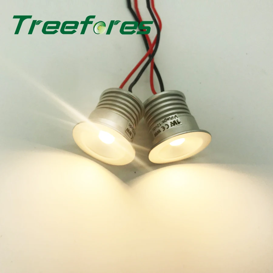 1W 25mm 12V mini led spotlight