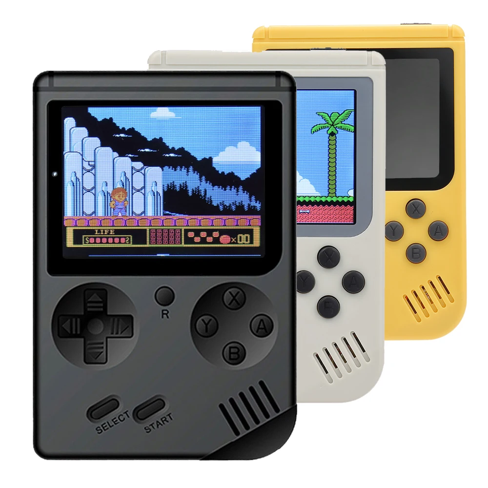 Retro Portable Mini Handheld Game Console 8 Bit 3.0Inch Color LCD Kids
