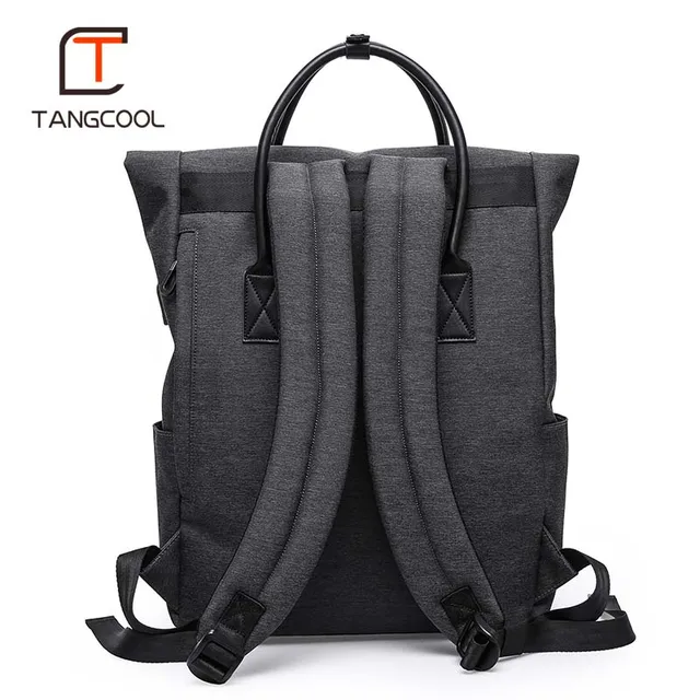 Tangcool Multifunction USB charging Men 15inch Laptop Backpacks For Teenager Mochila Leisure Travel Fashion Male backpack 2