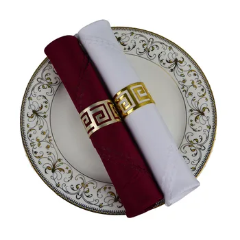 

6pcs/lot Burgundy/White Polyester Table Napkin For Hotel Banquet Party Decoration Restaurant Wine Red Folding Cloth Serviette