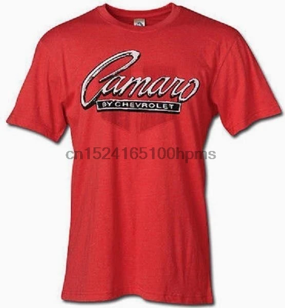 

Camaro T-Shirt Red By Chevrolet Chrome S-Xl 22.99+2Xl Fs New