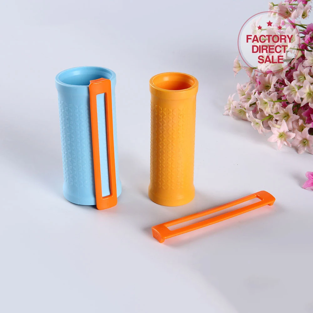 Hair Cold Perm Rods With Clips Hairdressing Home Use DIY Magic Hair Rollers Curlers Wave Fluffy Styling 6pcs/Pack