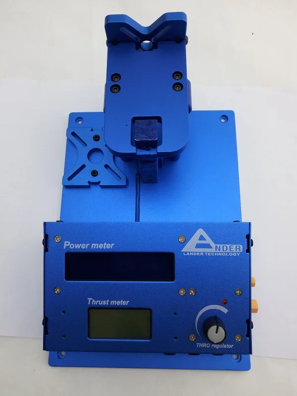 

F-Cloud The model motor force effect test of Turnigy Thrust Stand with a motor thrust test bench