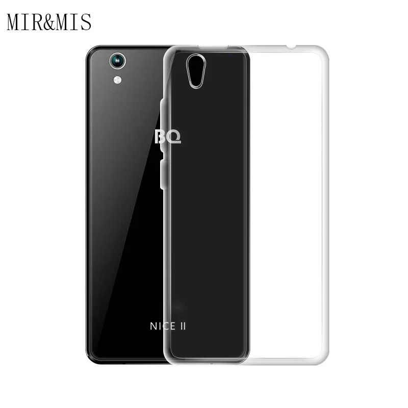 Для BQ BQS 5503 Nice 2 чехол для телефона 5 дюймов Мягкий ТПУ силиконовый задняя защитная