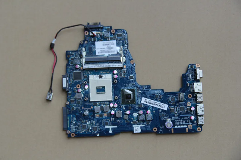 K000104270 для Toshiba Satellite A660 A665 материнская плата ноутбука NWQAA LA 6061P HM55 DDR3 полностью