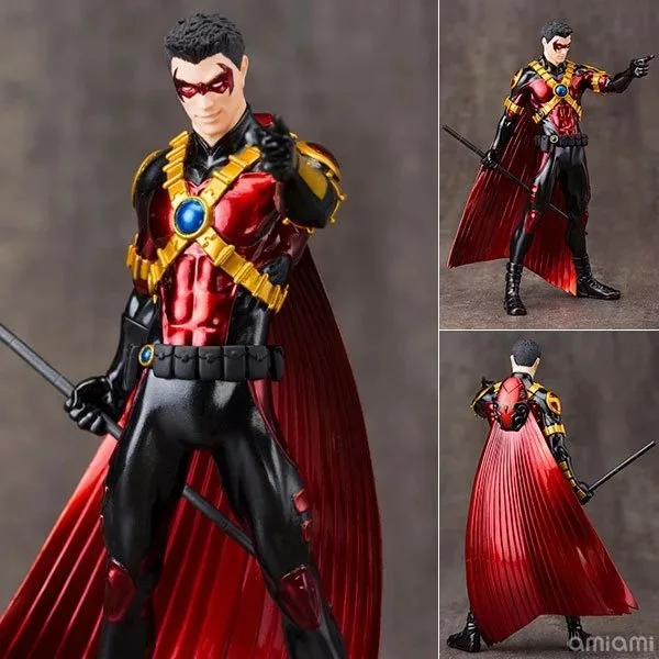 18 см ARTFX + DC hero Red Robin Mix Новая версия 52 ПВХ Фигурки 1/10 масштаб аниме модель игрушки