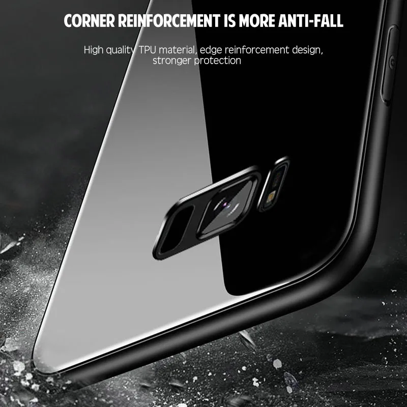 Роскошный защитный Магнитный чехол из закаленного стекла для Samsung Galaxy S20 S10 10E S8 S9