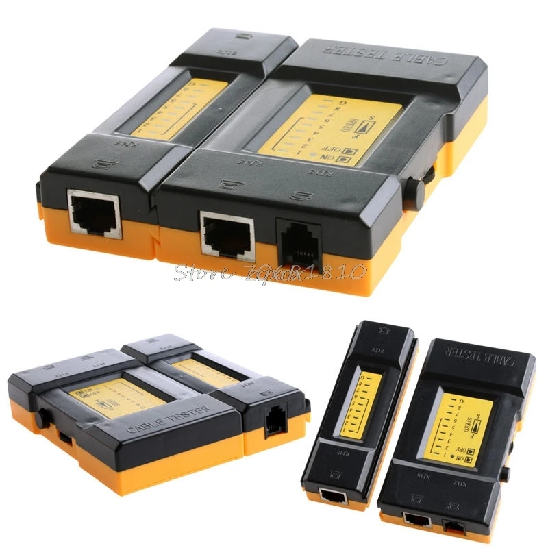 Тестер сетевого кабеля RJ45 + RJ11 Lan Ethernet 468VR лидер продаж и Прямая поставка|network cable