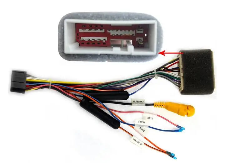 ISO TO DIN LAND ROVER FREELANDER 2 2003 ONWARDS AERIAL ANTENNA ADAPTOR