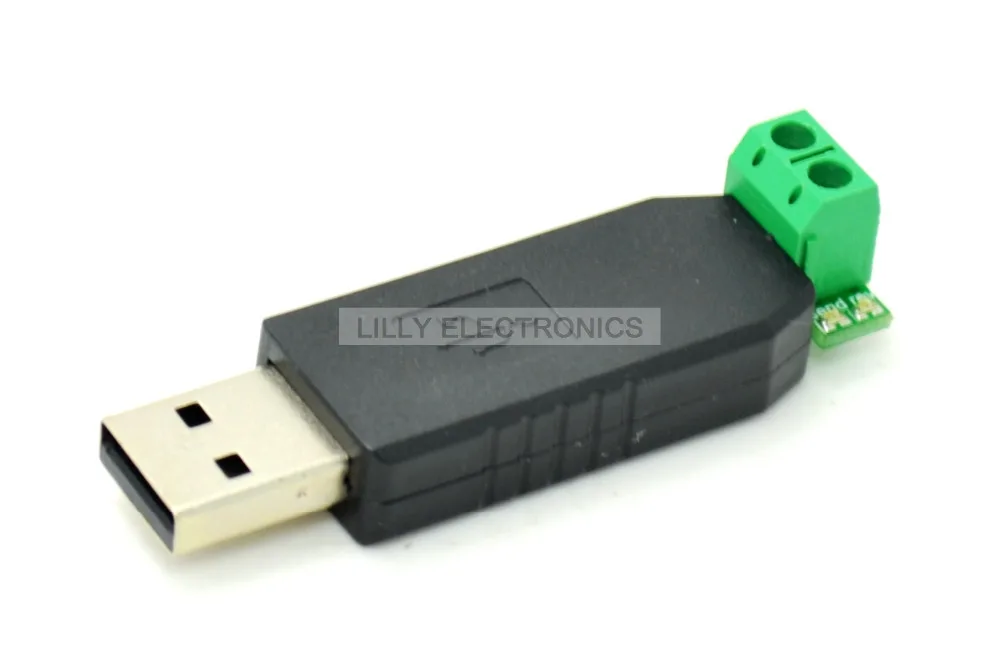 

PPSEN USB to RS485 Converter with LED Indicator TVS Surge Protection