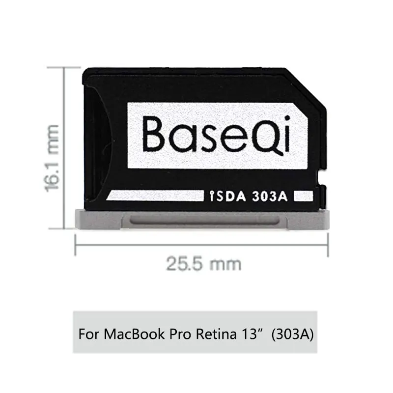 Рекламный 2019 металлический ниндзя Stealth Drive microSD адаптер для MacBook Pro Retina 13 дюймов 2010