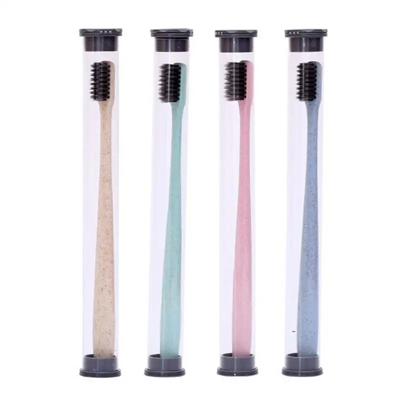 4 Pcs Portable Soft Lightweight Toothbrush Eco Friendly Toothbrush