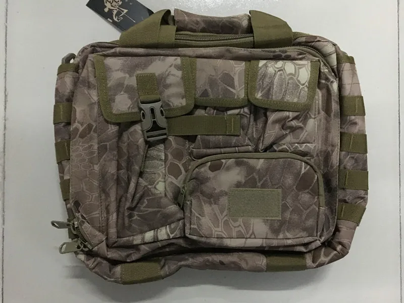 Yin qi shi мужские сумки через плечо Molle открытый спортивный рюкзак 1" ноутбук камера Mochila Военная Тактическая Сумка для компьютера - Цвет: Серебристый цвет