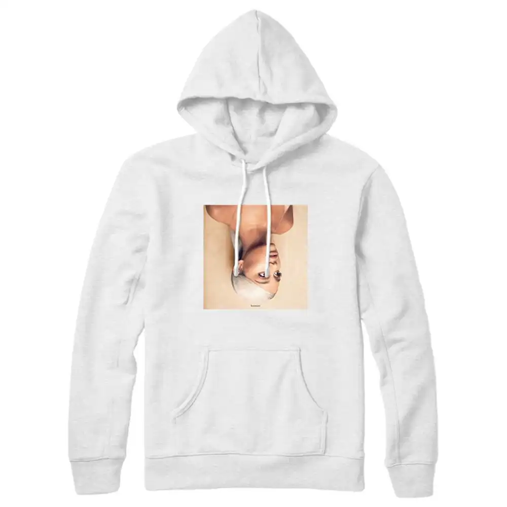 ariana grande grey sweatshirt