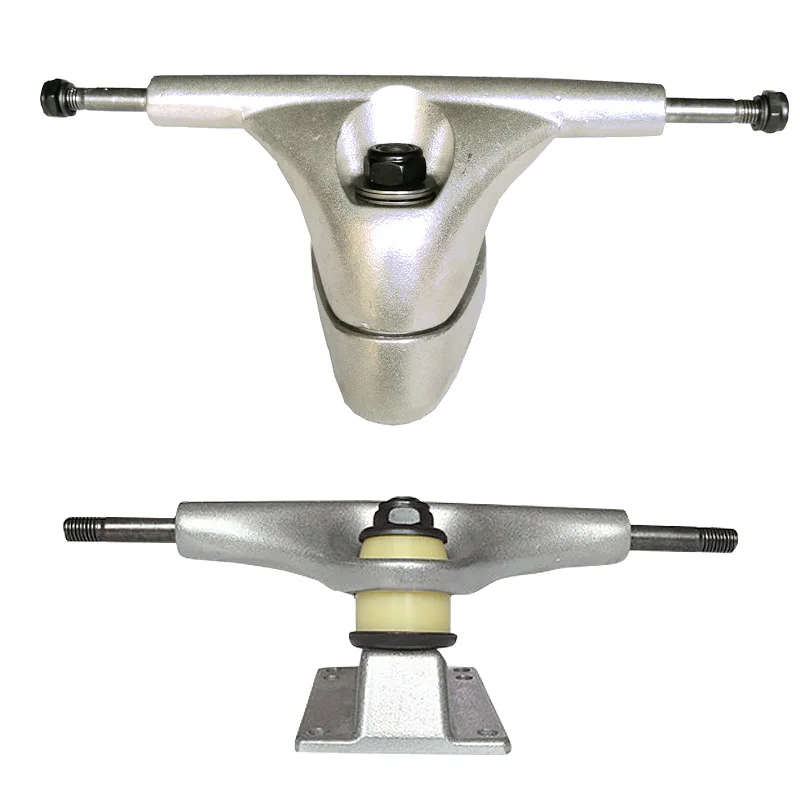 جديد Longboard 7 بوصة الشاحنات لوح التزلج جسر الربيع صدمة امتصاص الشاحنات الألومنيوم سبائك Longboard الجسور