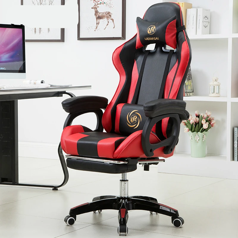 كرسي ألعاب الفيديو المنزلية متعددة الوظائف مستلق كرسي الكمبيوتر المنزلية رفع استدارة E-الرياضة الكراسي سيلا ألعاب Cadeira ألعاب كرسي ألعاب الفيديو المنزلية متعددة الوظائف مستلق كرسي الكمبيوتر المنزلية رفع استدارة E-الرياضة الكراسي سيلا ألعاب Cadeira ألعاب