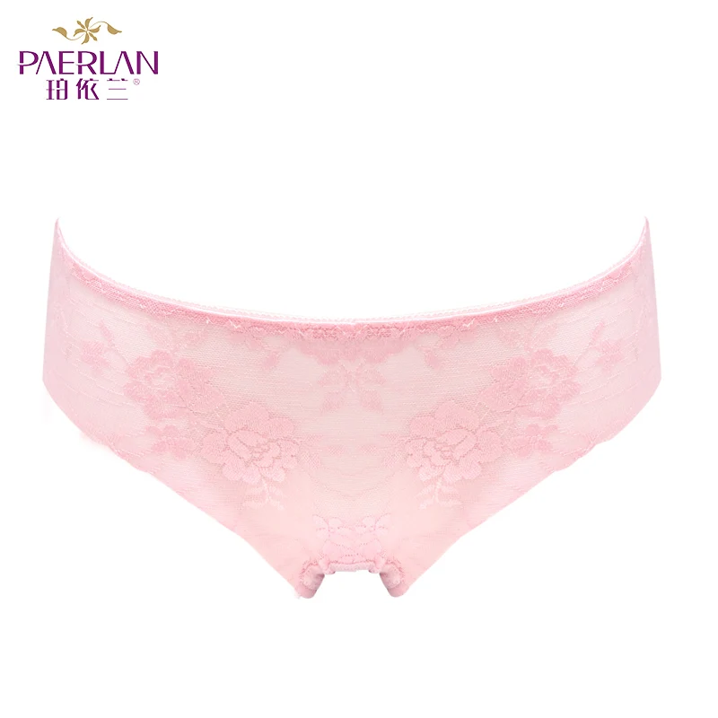 PAERLAN Sexy Lace Pantie One-piece seamless Floral solid briefs low-Rise hips Women underwear PAERLAN Sexy Lace Pantie One-piece seamless Floral solid briefs low-Rise hips Women underwear