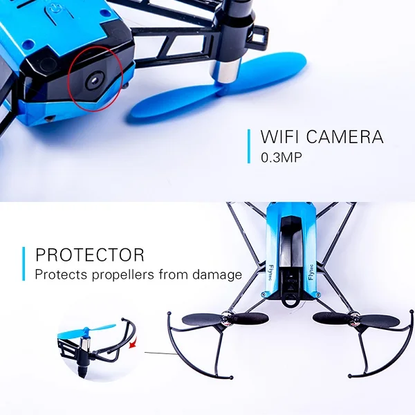 Flytec_T12S_RC_Racing_Drone_2.4G_4CH_with_0.3MP_Camera_Headless_High_Hold_Mode_360_Degree_Rolling_Flip_4_Gear_Speed_Switching_18