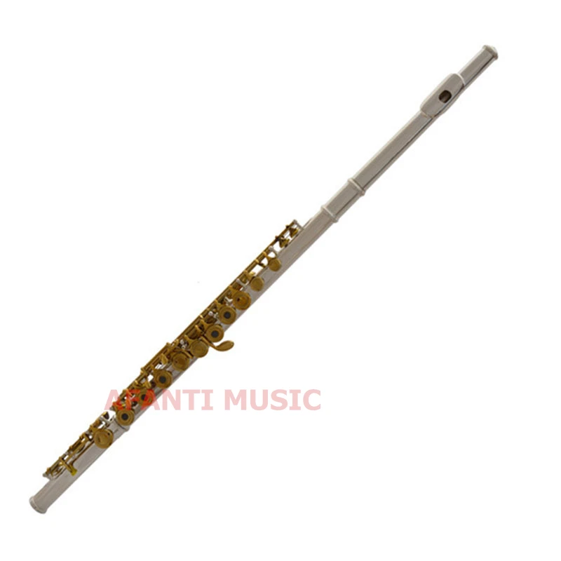 

Afanti Music Tune C / Brass / Silver Plated Flute (UTE-128)