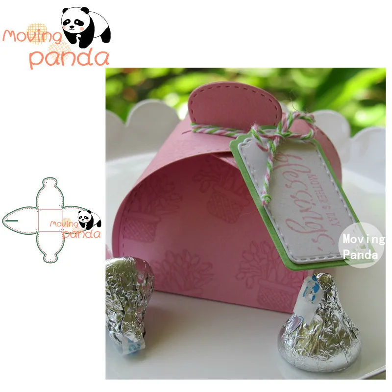

GIFT BOX Metal Cutting Dies Stencils For DIY Scrapbooking Embossing Paper Knife Mould Die Cuts Photo Album Making Craft
