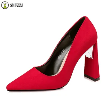 

SMTZZJ fashion Women's High Heels Pumps Sexy Bride Party High Heel Pointed toe Shallow mouth High Heel Shoes Women shoes Pump